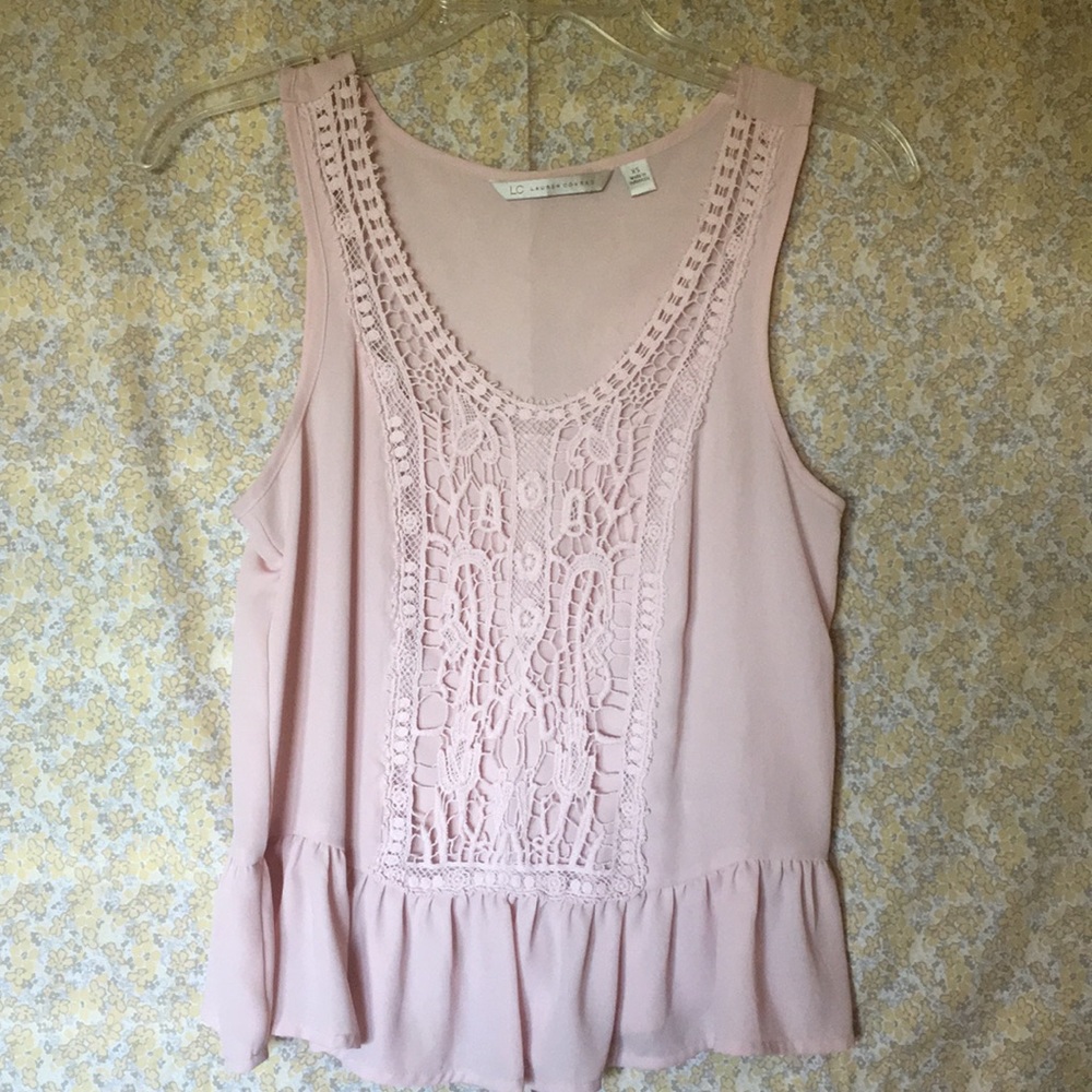 Pink tank top